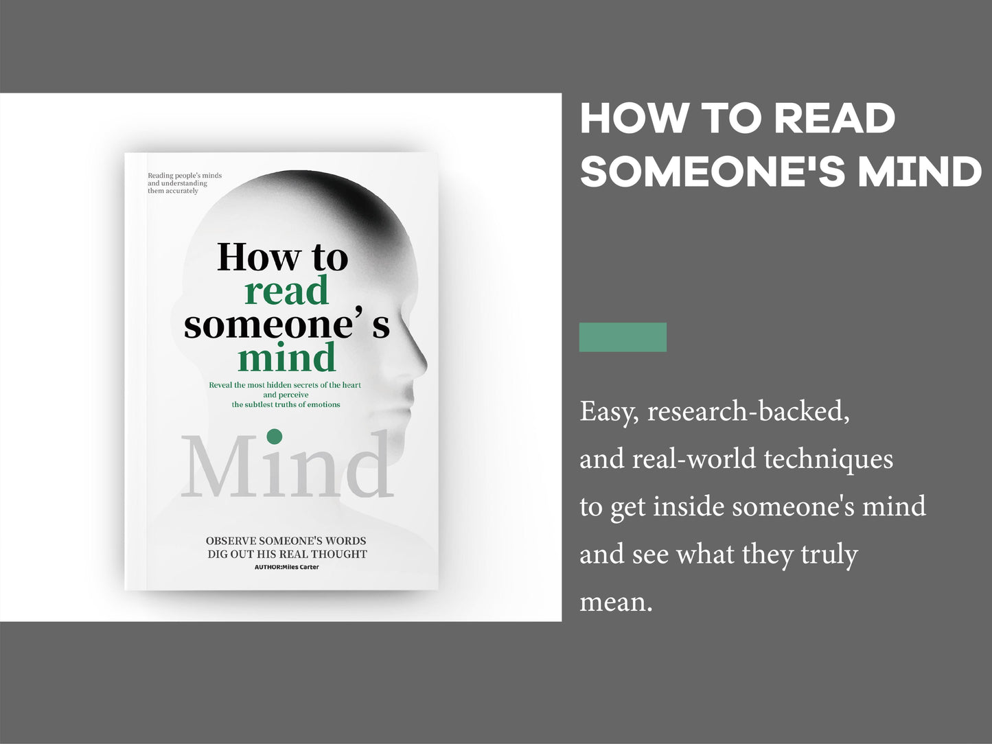 How to Read Someone’s Mind by Miles Carter