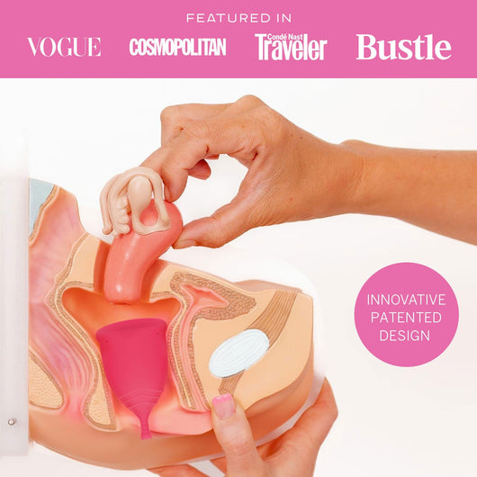 Pixie 2 Menstrual Cups and Applicator Bundle