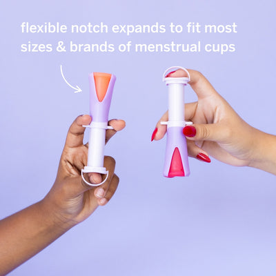Pixie 2 Menstrual Cups and Applicator Bundle