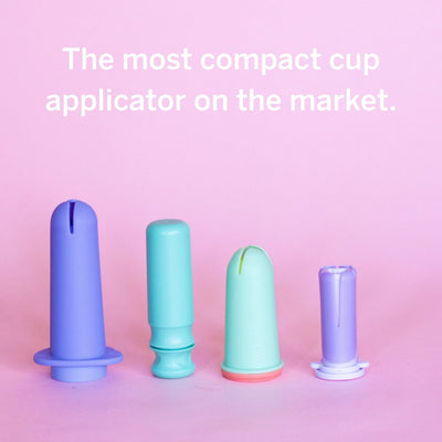 Pixie 2 Menstrual Cups and Applicator Bundle