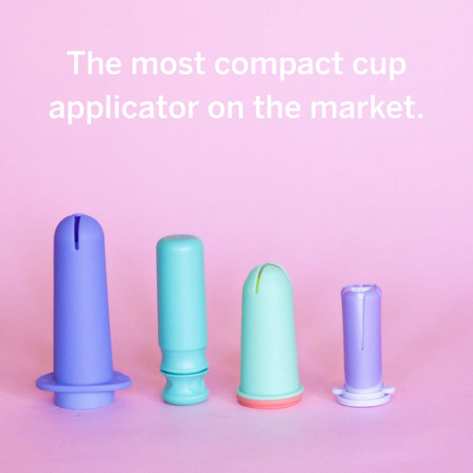 Pixie 2 Menstrual Cups and Applicator Bundle